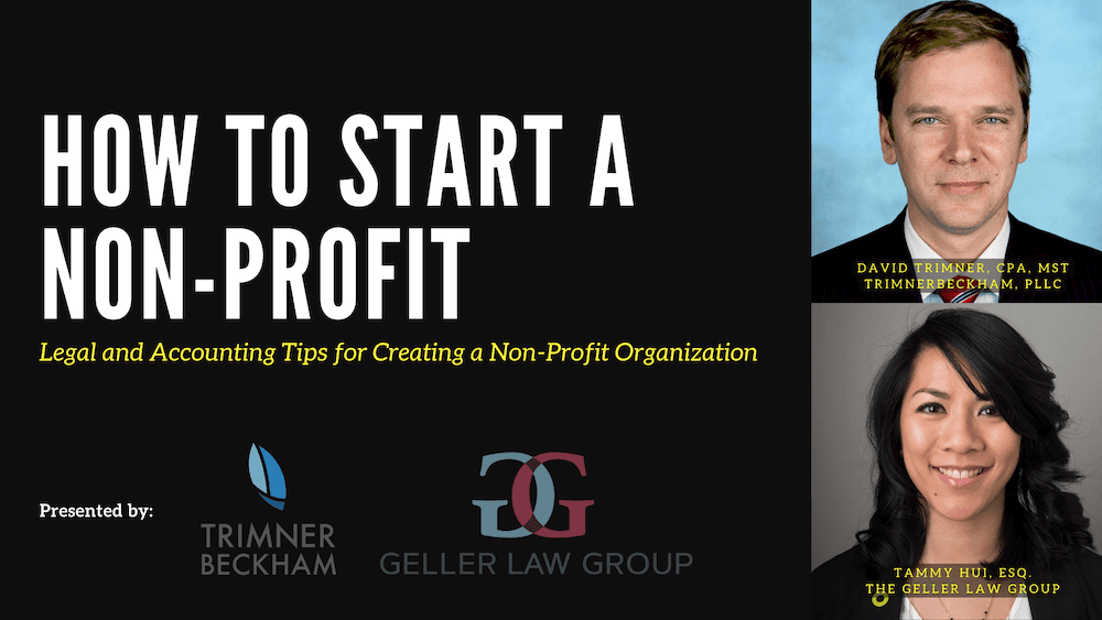 How to Start a Non-Profit