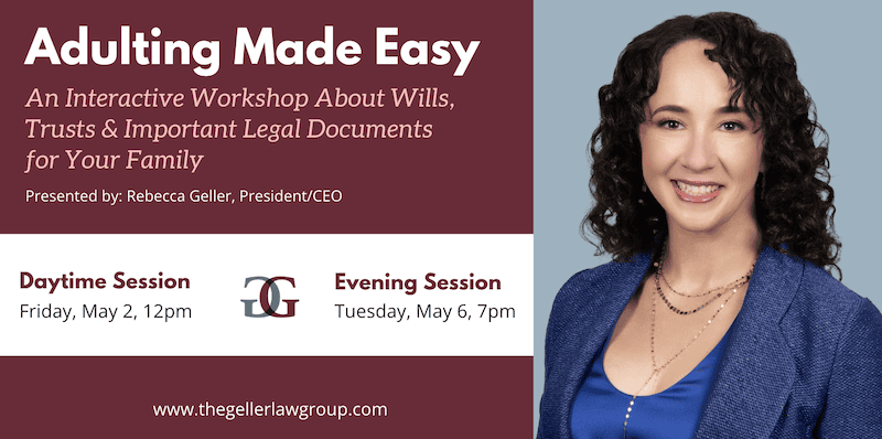 Rebecca Geller Estate Planning Webinar
