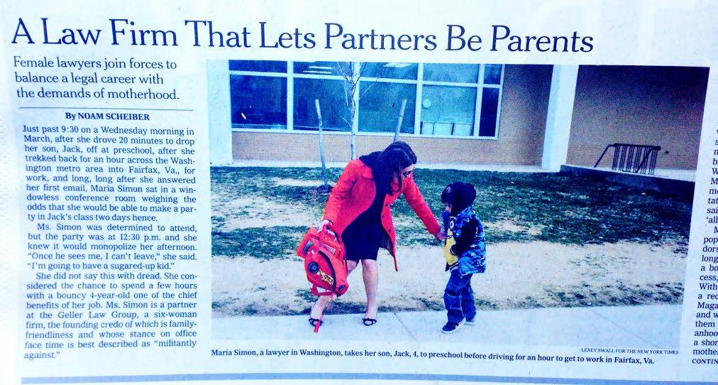 Geller Law Group in New York Times